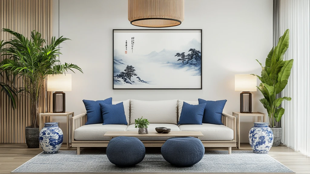 客厅禅意装饰画