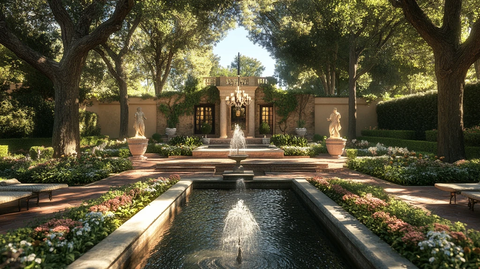 花园入口效果图