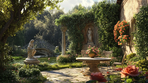 法式花园效果图