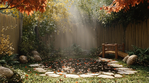 影视小品庭院背景