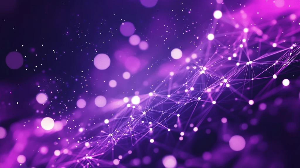 网络大数据蓝紫色背景