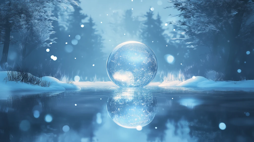 梦幻水晶球背景