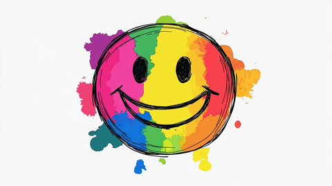 丰富多彩的笑脸