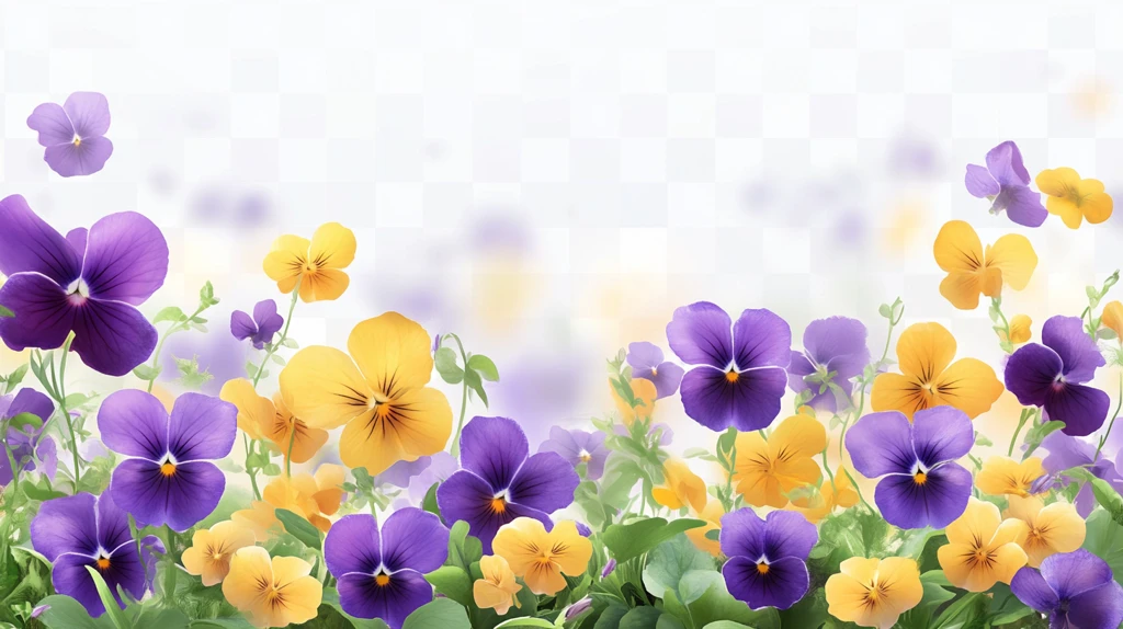 婆婆纳背景素材