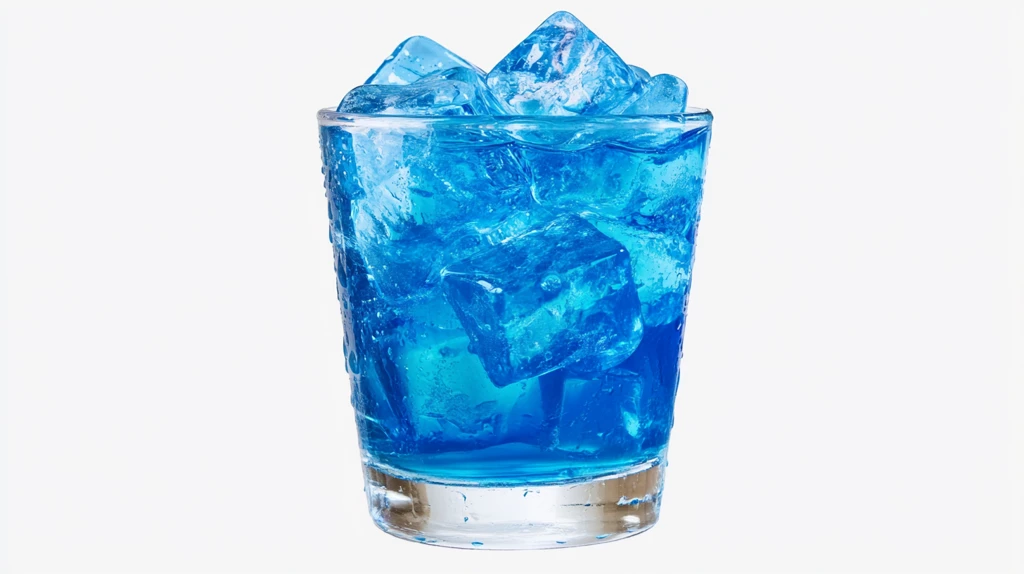 蓝色诱惑冰饮