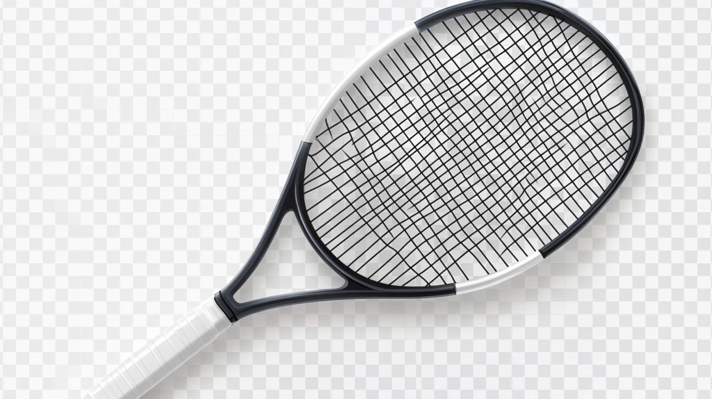 网球拍透明背景