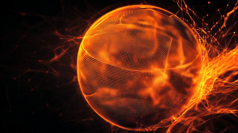 网点创意特效背景