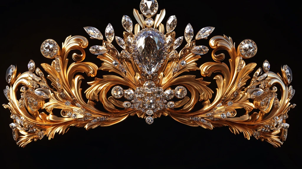 意大利金冠饰