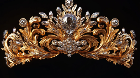 意大利金冠饰