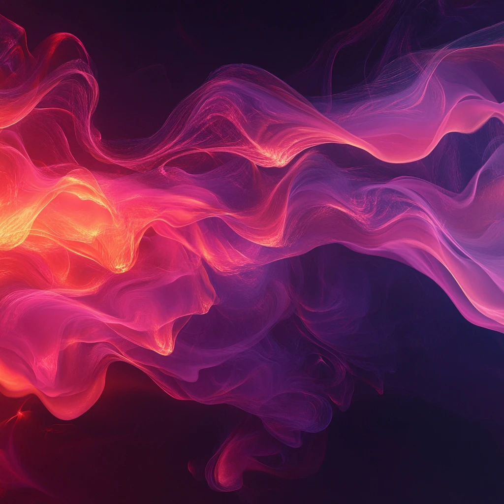 烟雾彩色动感线条