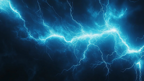 蓝色的闪电