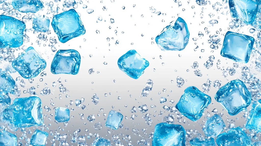冰块组合广告