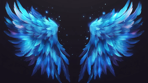 光线翅膀唯美翅膀设计