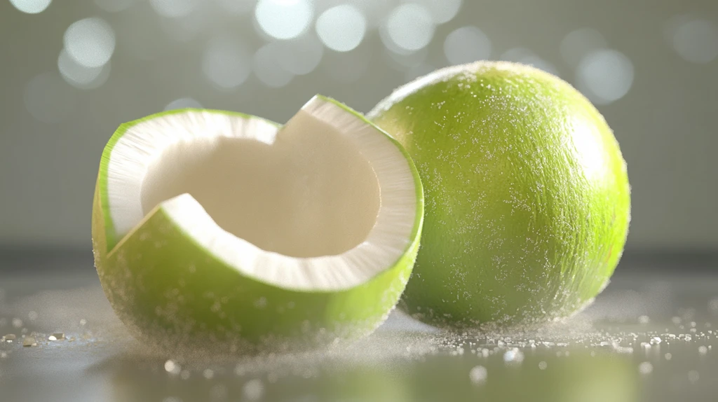 绿椰肉夏日清凉