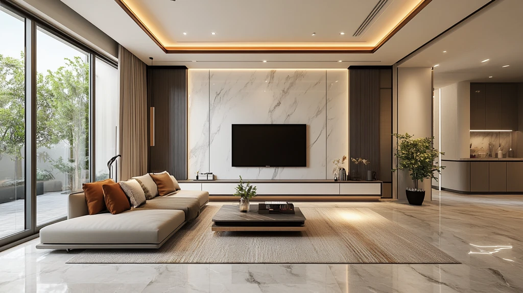 岩板客厅场景素材