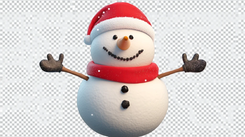 雪人素材下载