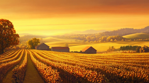 超宽幅田园景色