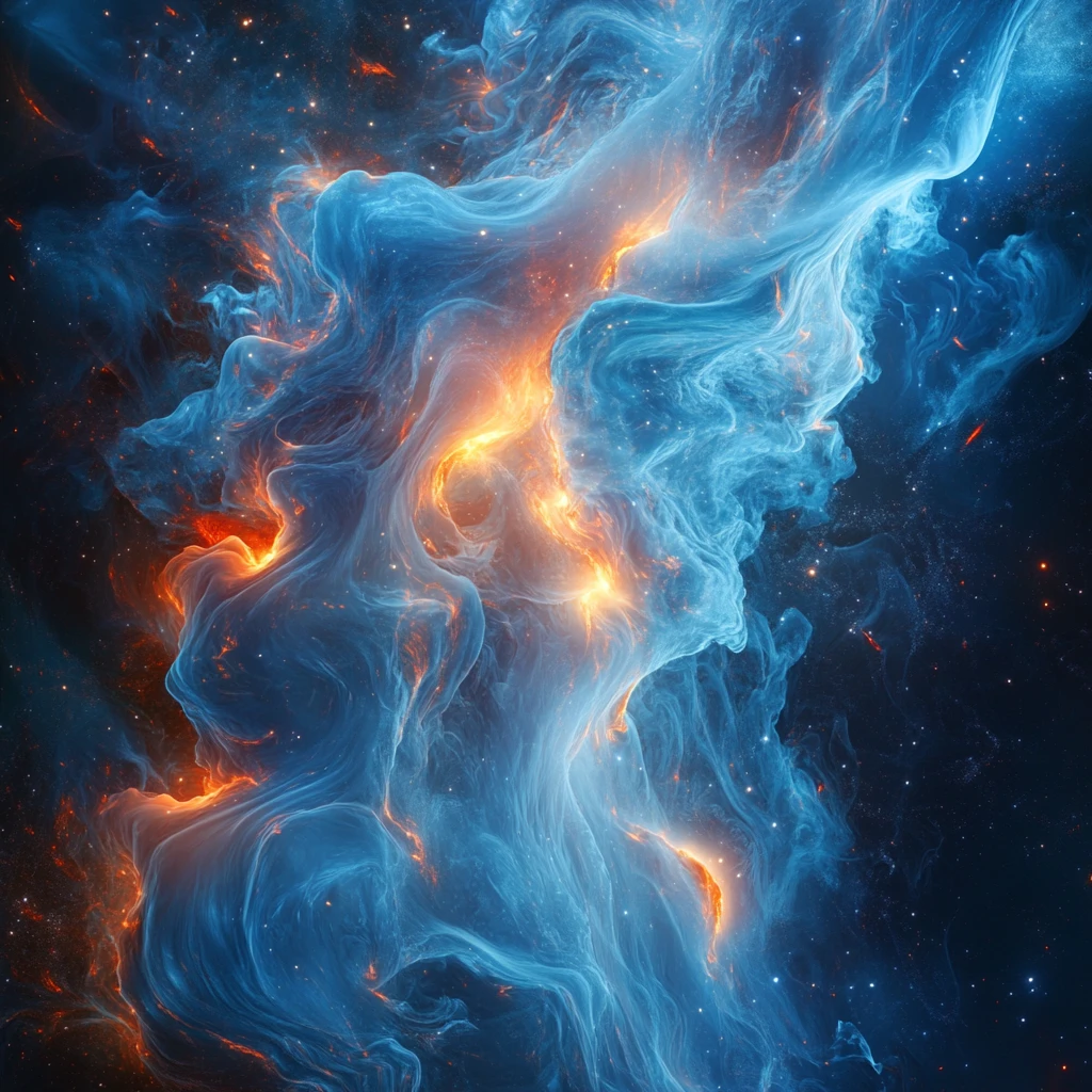 海洋流体画宇宙