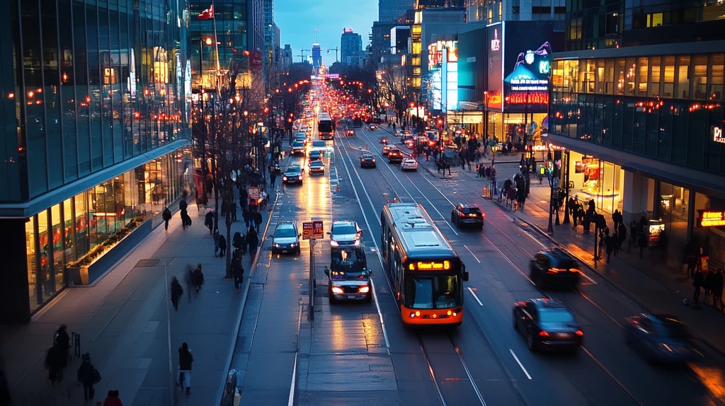 繁华地段都市交通地产