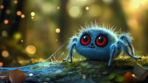 小蓝蛛森林悠然