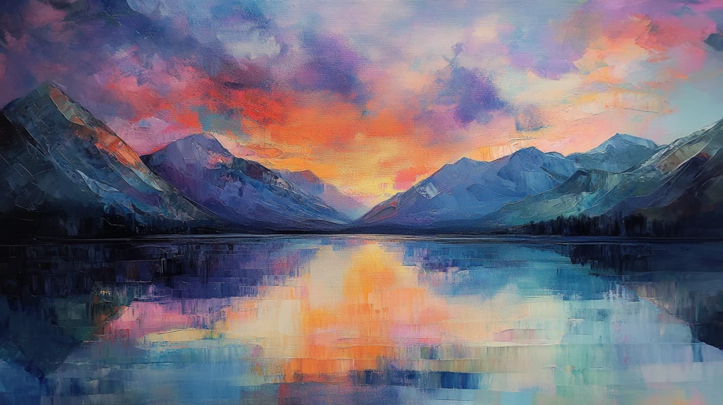 幻彩艺术山水风景