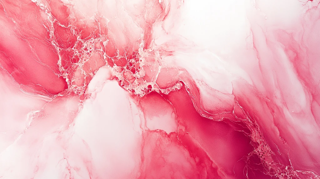 红色流体创意大理石纹