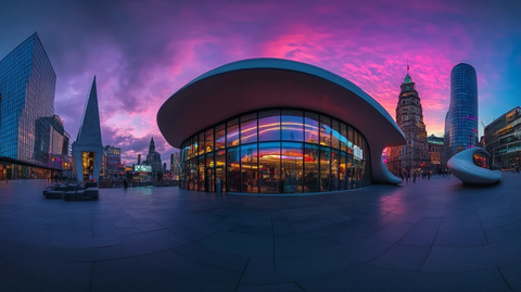 多张合成全景图