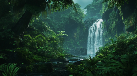 热带雨林模拟场景