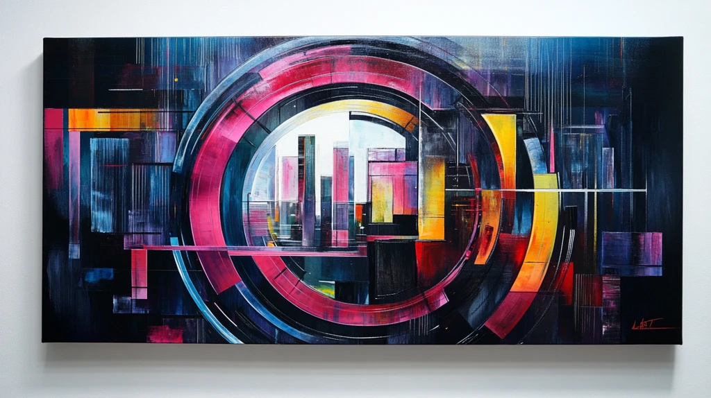 未来城市科技线条