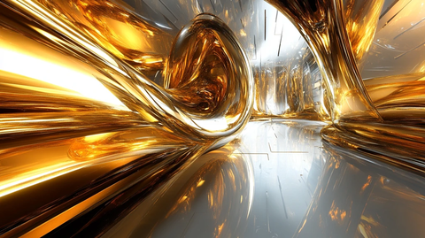 金色无限科技背景