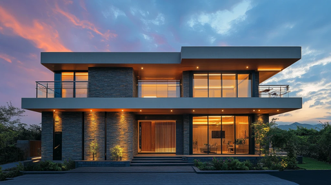 现代住宅别墅设计