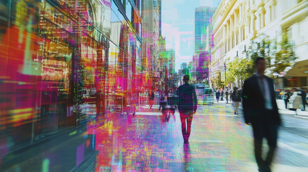 快节奏都市生活