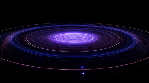 超大气圆形特效背景