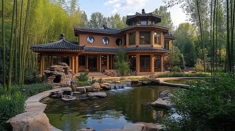 中式别墅形象