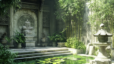 禅意庭院设计理念