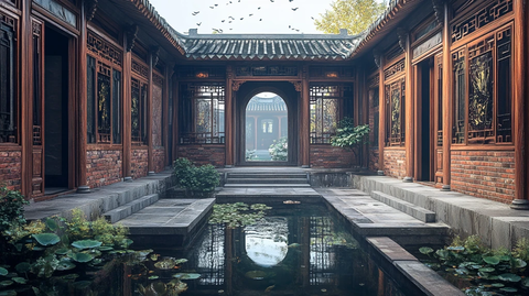 中式古典庭院