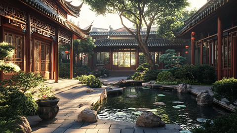 中式古典庭院