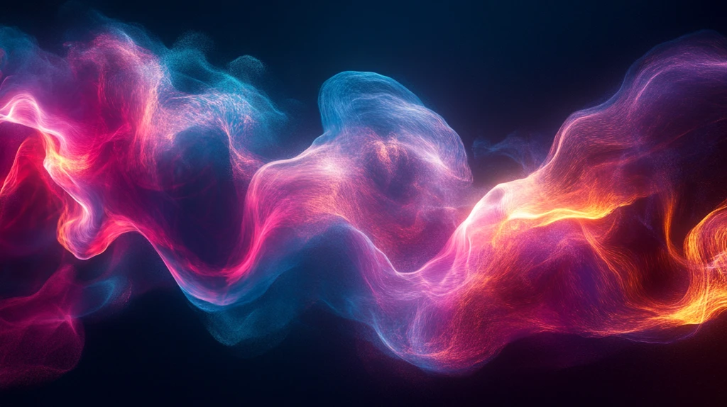 烟雾彩色动感线条