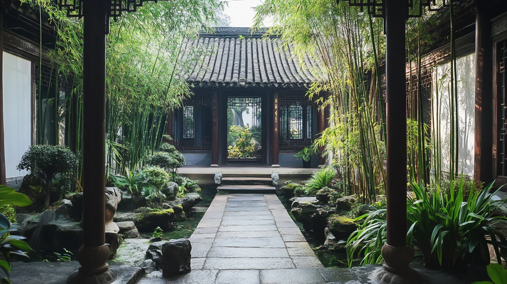 苏式庭院