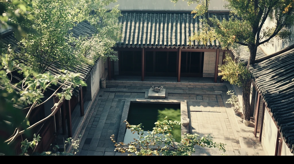 四合院中庭