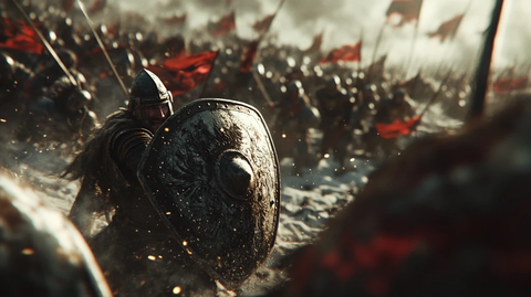 冷兵器战争场面