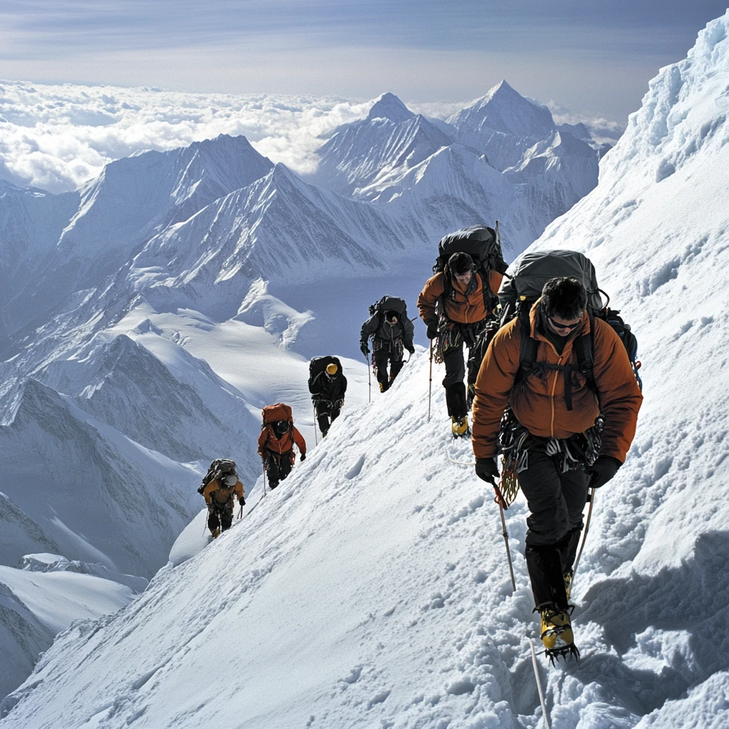 攀登世界最高峰