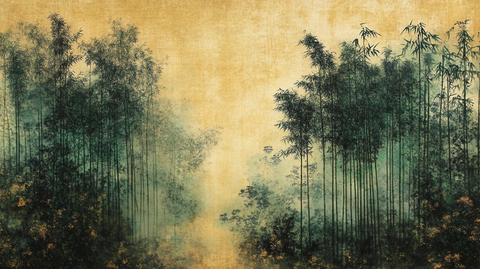 竹林水墨