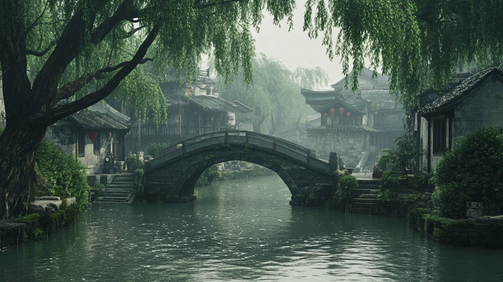 唯美浪漫江南水乡风情