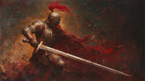 古代士兵英勇顽强勇敢