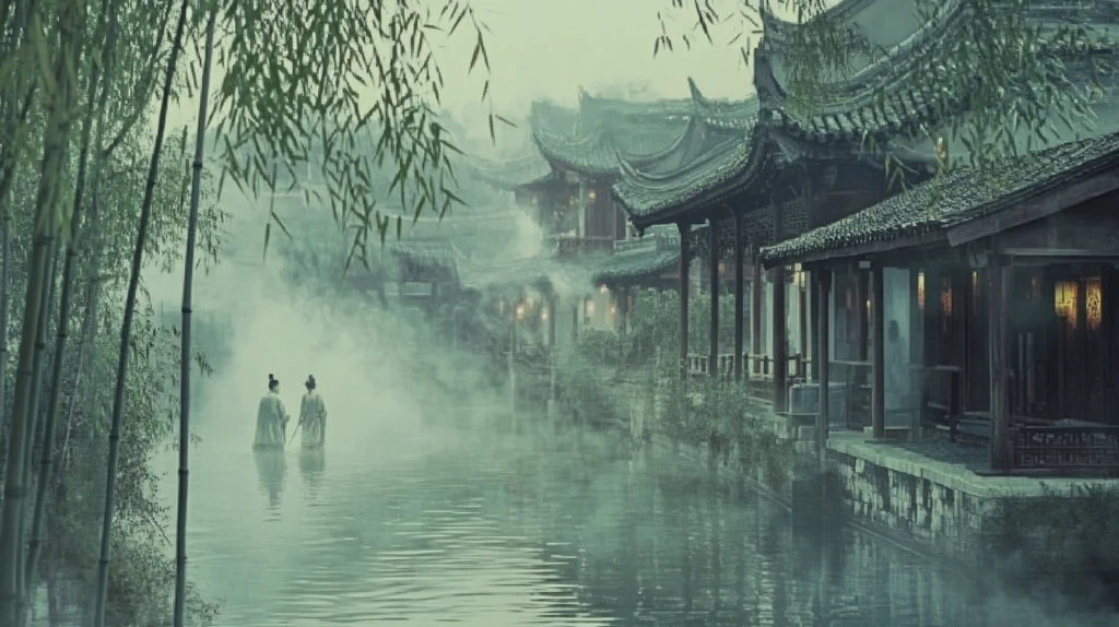 唯美浪漫江南水乡风情