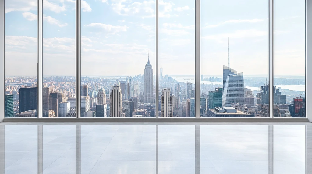 城市落地窗