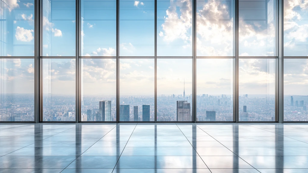 城市落地窗