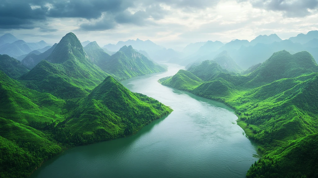 高清宽幅山水风光