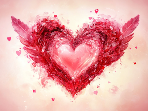 爱心浪漫梦幻素材